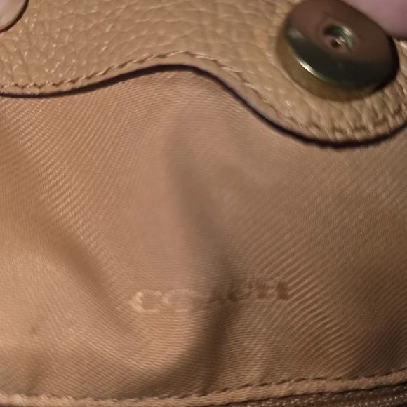 Coach Denim and Black Floral Crossbody Bag - Picture 14 of 15